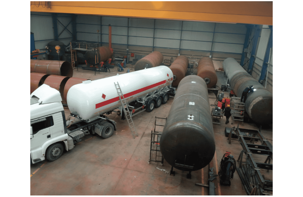 LPG yarı römork